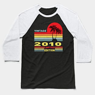 11 Year Old Gifts Vintage 2010 imited Edition Baseball T-Shirt